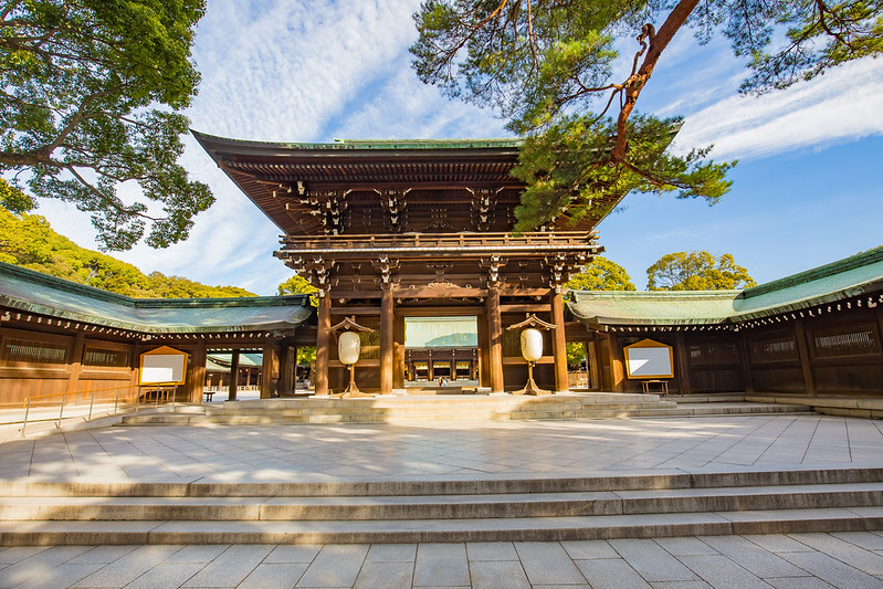 Meiji Shrine in Shibuya