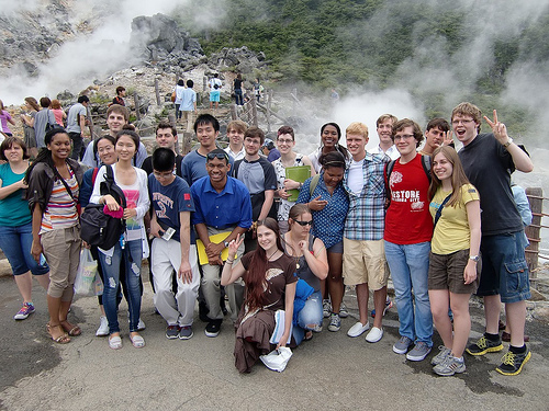 KCP students on their excursion