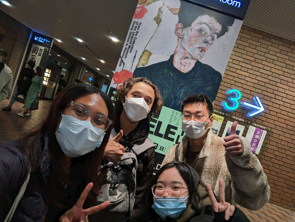 Egon Schiele Exhibit-Tokyo Metropolitan Art Museum in Ueno