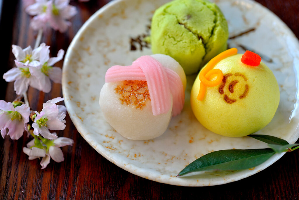 Japanese confectionery WAGASHI